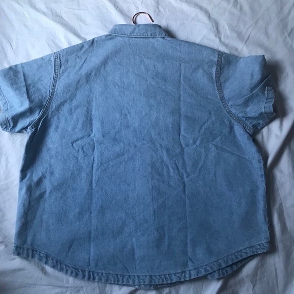 Zara oversized denim shirt - Picture 4 of 11